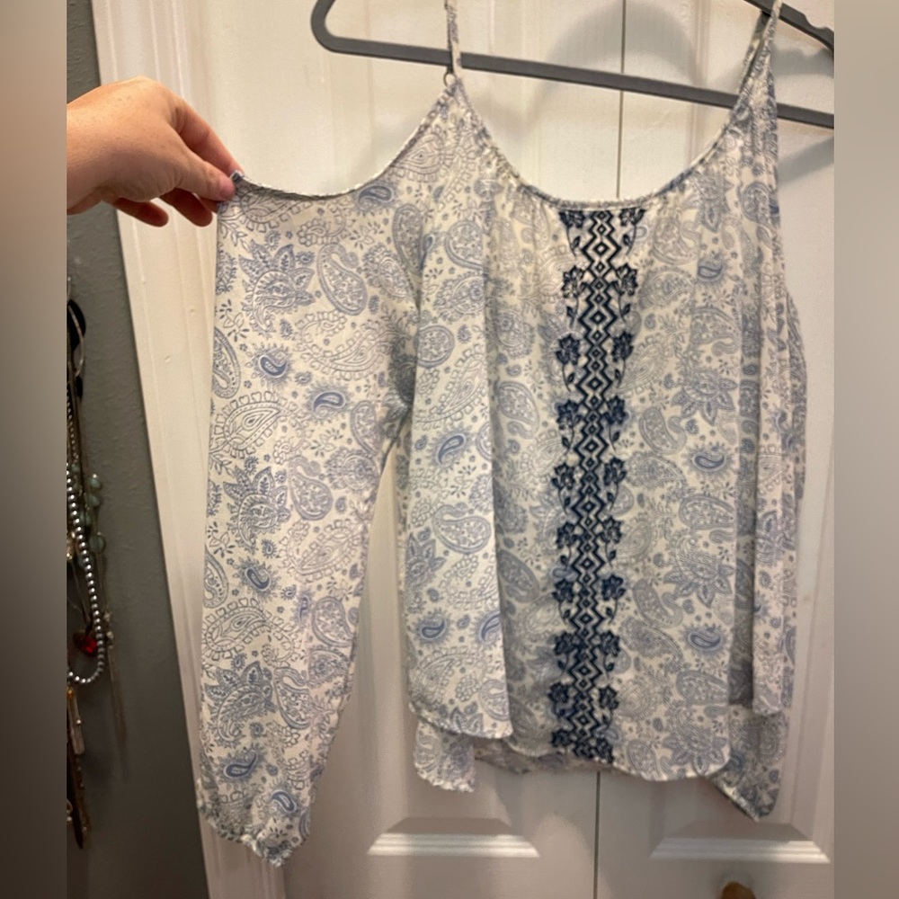 Rewind top sheer Size Large